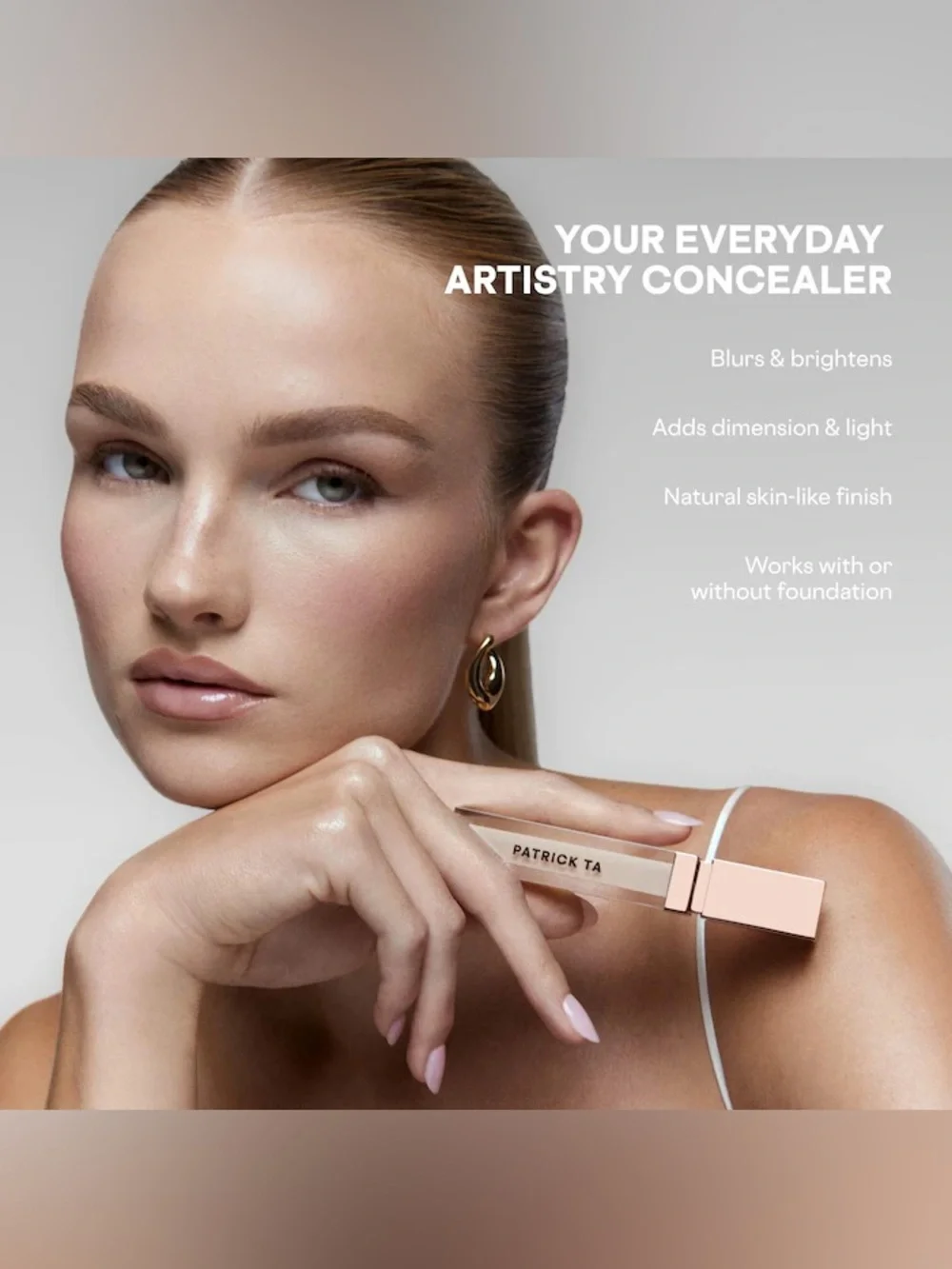 Patrick Ta Major Skin Soft Blur Brightening Concealer - Fair Golden 3